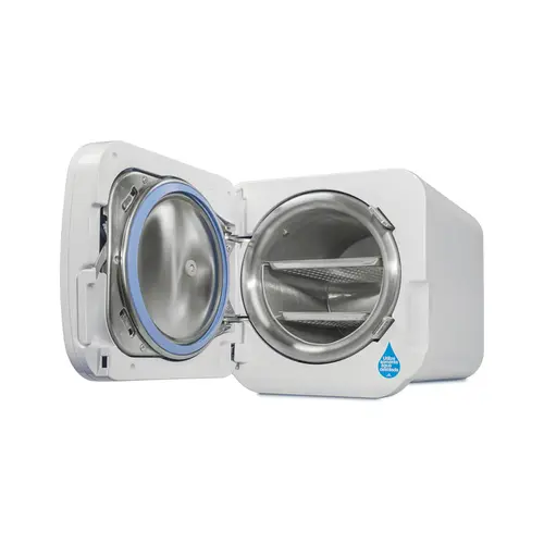 AUTOCLAVE VITALE CLASS 12 AZUL PORTUGUES - INOX 12L DIG BIVOLT CRISTOFOLI