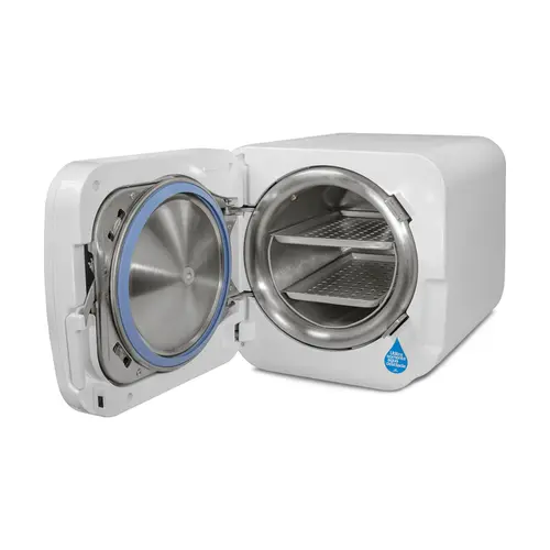 AUTOCLAVE VITALE CLASS 12 AZUL PORTUGUES - INOX 12L DIG BIVOLT CRISTOFOLI