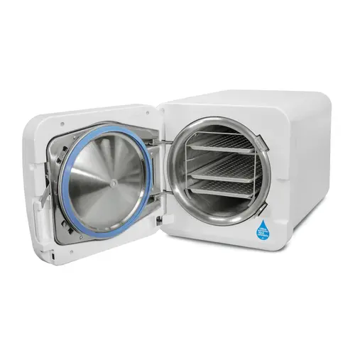 AUTOCLAVE VITALE 21 AZUL PORTUGUES - INOX 21L DIG BIVOLT CRISTOFOLI
