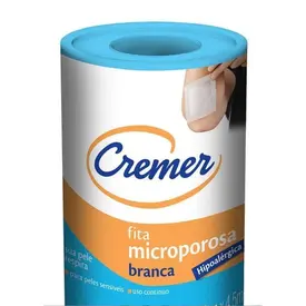 FITA MICROPOROSA BRANCA 10CMX4.5M CREMER