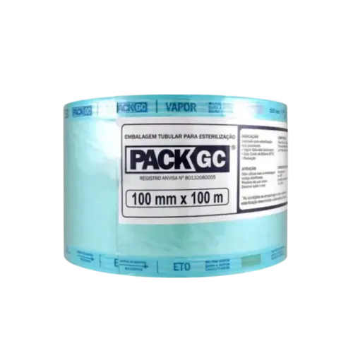 ROLO P/ ESTERELIZAÇÃO 100MMX100M PACK GC