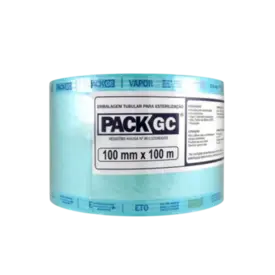 ROLO P/ ESTERELIZAÇÃO 100MMX100M PACK GC