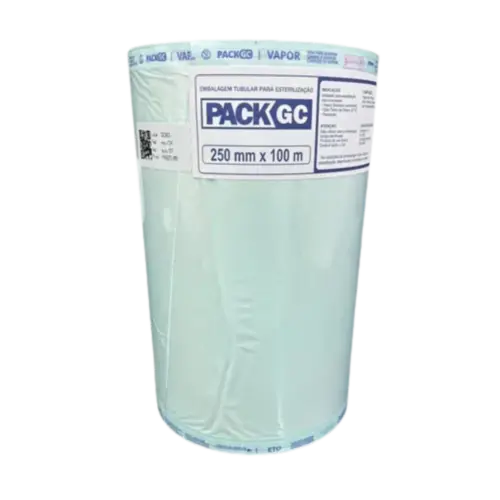 ROLO P/ ESTERELIZAÇÃO 250MMX100M PACK GC