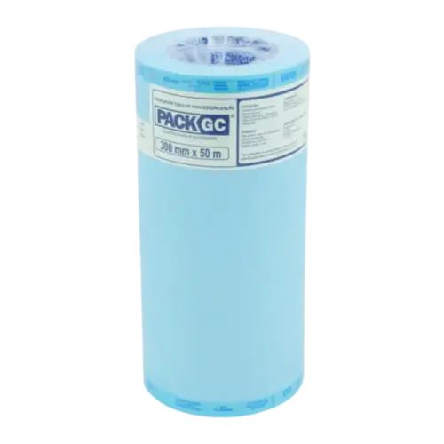 ROLO P/ ESTERELIZAÇÃO 100MMX50M PACK GC