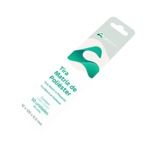 TIRAS DE POLIESTER TRANSP. 10X120X0.05MM PCT C/50 AAF