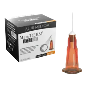 AGULHA DE LEBEL MESODERM 8MM 34G SLIM ALUR MEDICAL