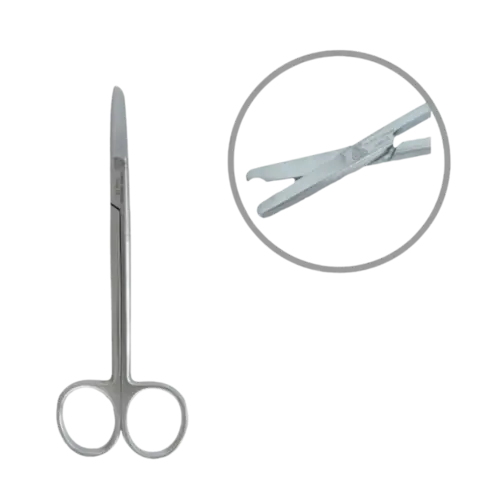 TESOURA BUCK DE SUTURA 14CM - 6 B INVERT
