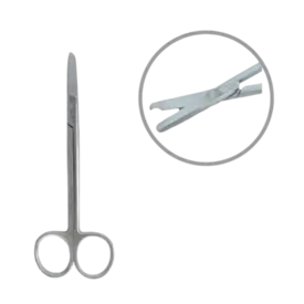 TESOURA BUCK DE SUTURA 14CM - 6 B INVERT