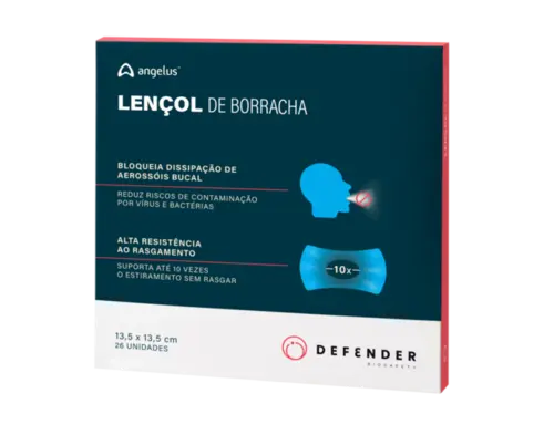 LENCOL BORRACHA DEFENDER 135MMX135MM 26 UN ANGELUS