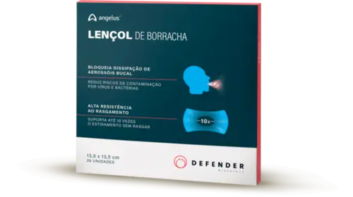LENCOL BORRACHA DEFENDER 135MMX135MM 26 UN ANGELUS