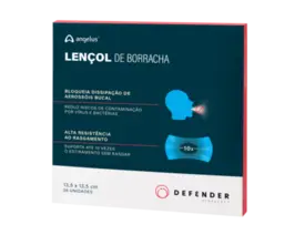 LENCOL BORRACHA DEFENDER 135MMX135MM 26 UN ANGELUS