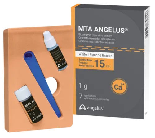 CIMENTO REPARADOR MTA BRANCO 0,28G 2 APLICACOES ANGELUS