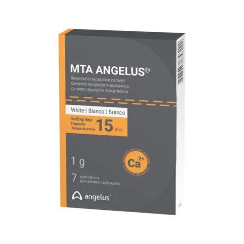 CIMENTO REPARADOR MTA BRANCO 0,28G 2 APLICACOES ANGELUS