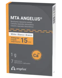 CIMENTO REPARADOR MTA BRANCO 0,28G 2 APLICACOES ANGELUS