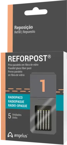 PINO FIBRA VIDRO REFORPOST 1 1,1MM 5UN ANGELUS