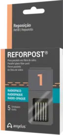 PINO FIBRA VIDRO REFORPOST 1 1,1MM 5UN ANGELUS