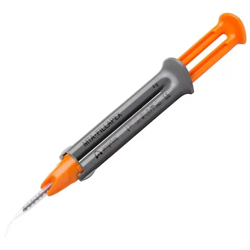 CIMENTO ENDODONTICO MTA FILLAPEX SERINGA DUPLA 4G + PONTA MISTURADORA INTRACANAL - ANGELUS