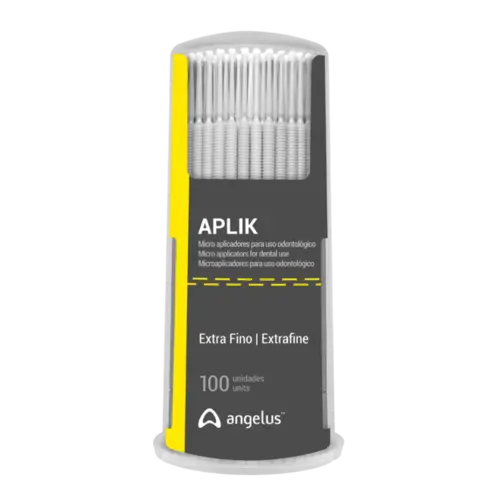 APLICADOR APLIK EXTRA FINO BRANCO 100UN - ANGELUS