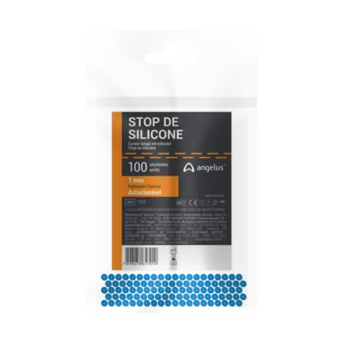 STOP DE SILICONE CURSOR C/ 100UN 1,5MM - ANGELUS