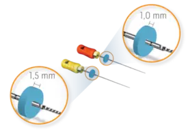 STOP DE SILICONE CURSOR C/ 100UN 1,5MM - ANGELUS