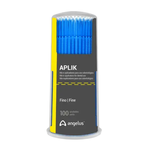 APLICADOR APLIK FINO AZUL 100UN ANGELUS
