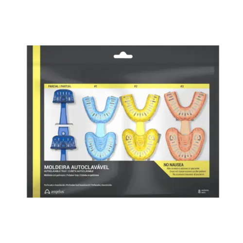 MOLDEIRA TOTAL SUP/INF PERF PLAST 4SUP + 4INF - ANGELUS