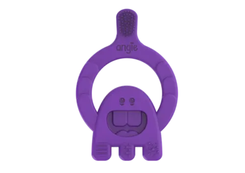 DENTAL BABY ROXO MORDEDOR C/ ESCOVA MASSAGEADORA - ANGELUS