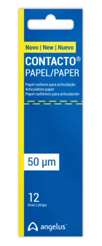 CONTACTO PAPEL - 50 MICRAS - C/12 UNID - ANGELUS
