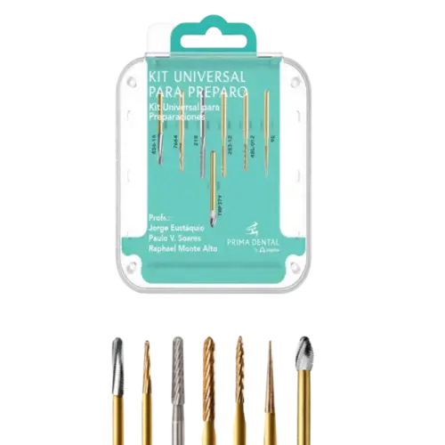 KIT ESTETICA (LAMINADO) KIT ESTETICA - BROCAS: FG TRP856-16. FG TRP379, FG 218, FG 7406, FG 283-012