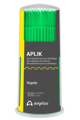 APLICADOR APLIK REGULAR VERDE 100UN ANGELUS