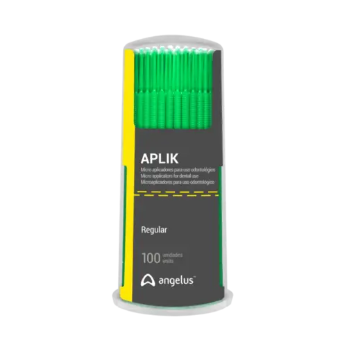 APLICADOR APLIK REGULAR VERDE 100UN ANGELUS