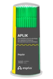 APLICADOR APLIK REGULAR VERDE 100UN ANGELUS