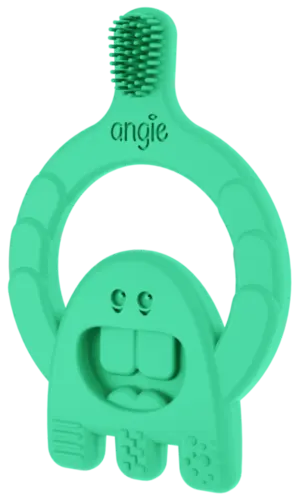 DENTAL BABY VERDE MORDEDOR C/ ESCOVA MASSAGEADORA - ANGELUS
