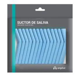 FLEX SUCTOR DE SALIVA - 20 UNIDADES - ANGELUS