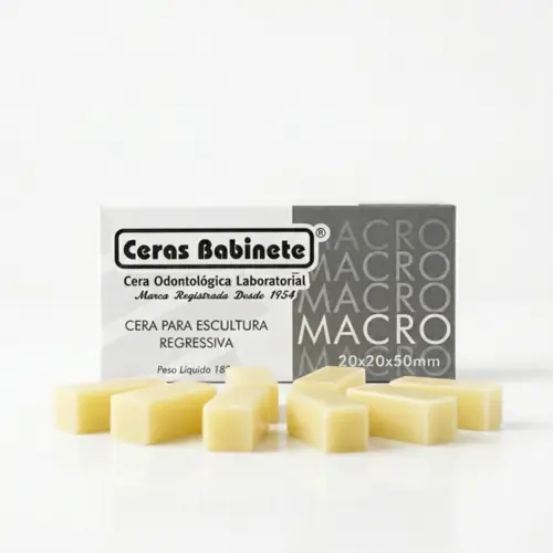 CERA ESCULTURA MACRO BRANCA 180G - BABINETE