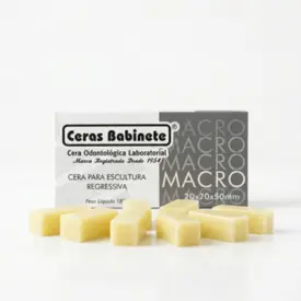CERA ESCULTURA MACRO BRANCA 180G - BABINETE