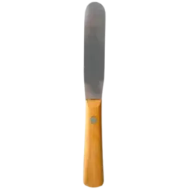 ESPATULA P/ GESSO INOX COR MADEIRA - BERTOLINE
