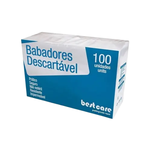 BABADOR SLIM DESCARTAVEL PCT C/100 BRANCO BESTCARE