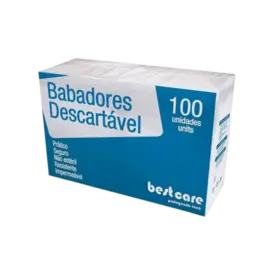 BABADOR SLIM DESCARTAVEL PCT C/100 BRANCO BESTCARE