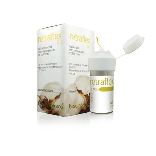 FIO RETRATOR RETRAFLEX 00 MARROM 250CM BIODINAMICA