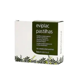 EVIDENCIADOR DE PLACA EVIPLAC C/120 PASTILHAS BIODINAMICA