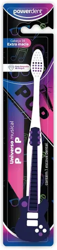 ESCOVA DE DENTE UNIVERSO MUSICA - POWERDENT