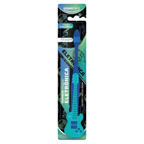 ESCOVA DE DENTE UNIVERSO MUSICA - POWERDENT