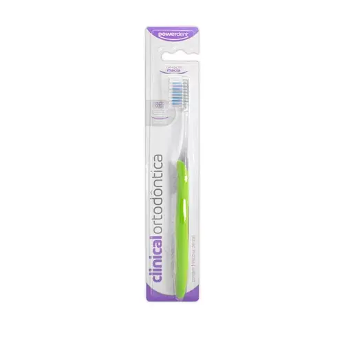 ESCOVA DE DENTES ORTODONTICA - POWERDENT