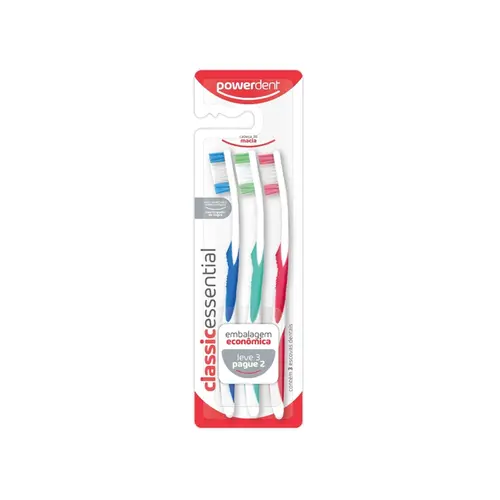 KIT ESCOVA CLASSIC LEVE 3 PAGUE 2 MACIA - POWERDEN