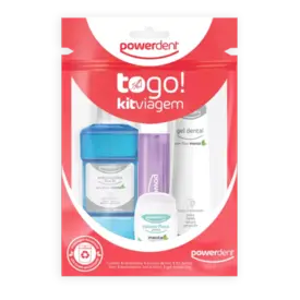 KIT DE HIGIENE ORAL VIAGEM TO GO - POWERDENT