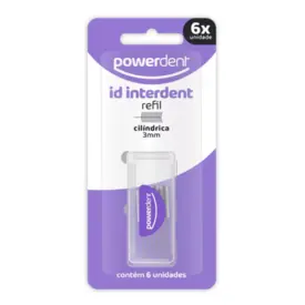 REFIL CILINDRICO C/6 UNIDADES - POWERDENT
