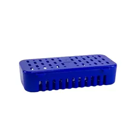 ESTOJO DE ESTERILIZACAO GRANDE AZUL NOVA OGP