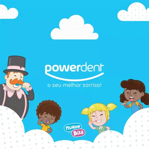 ESCOVA MASSAGEADORA MUNDO BITA - POWERDENT