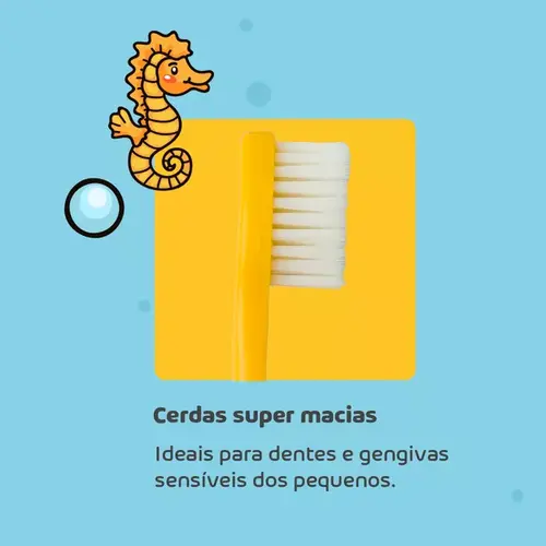 ESCOVA INFANTIL OCEAN KIDS PACK DUPLO - POWERDENT
